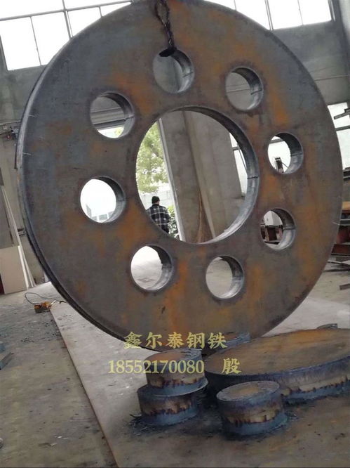 宝鸡地区A3钢板320mm厚板切割加工与法兰盘制造